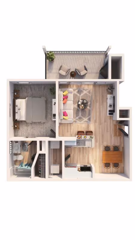 Unit 4206 4107 floor plan